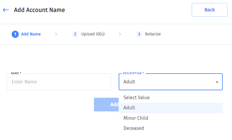 Managing Account Names 15