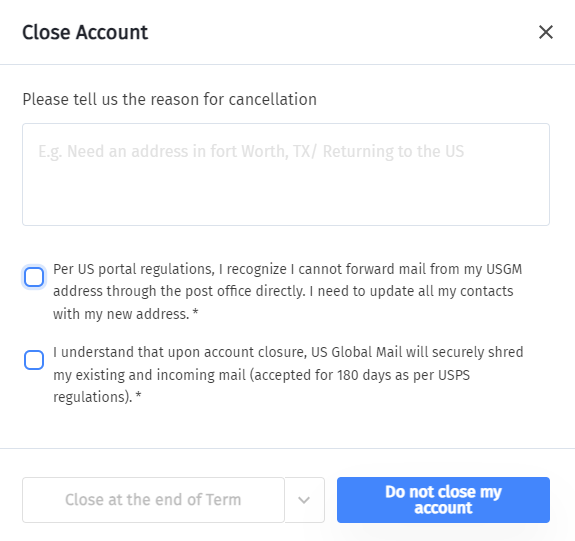 How do I close my account? 2