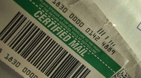 u.s. postal service certified mail receipt tracking