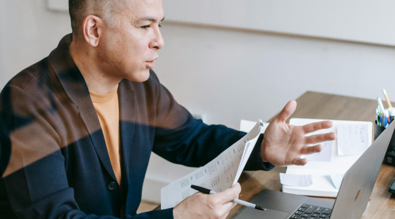 Man working remote